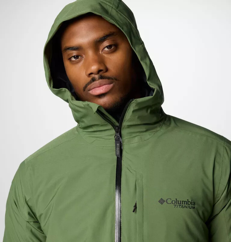 men silver leaf interchange jacket