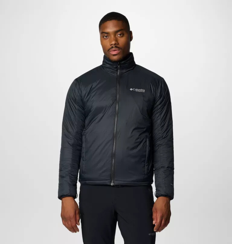 men silver leaf interchange jacket