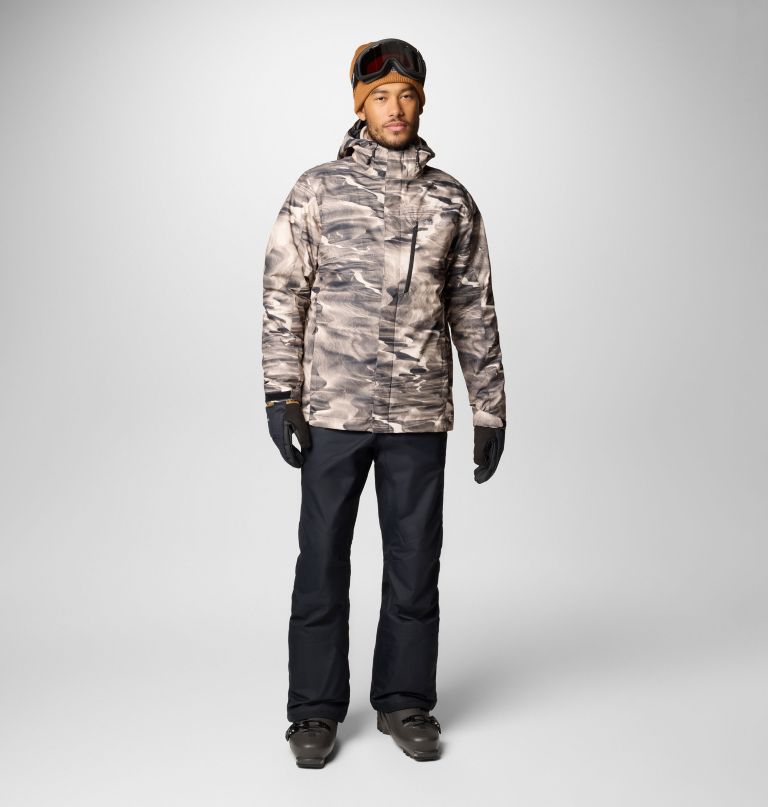 men whirlibird v printed interchange jacket