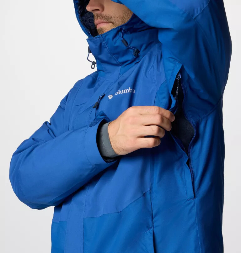 men snow glide ii interchange jacket - tall