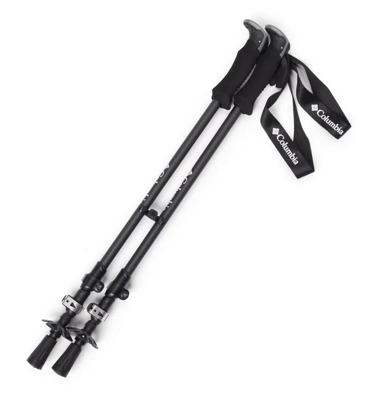 carbon fiber trekking poles - 1 pair