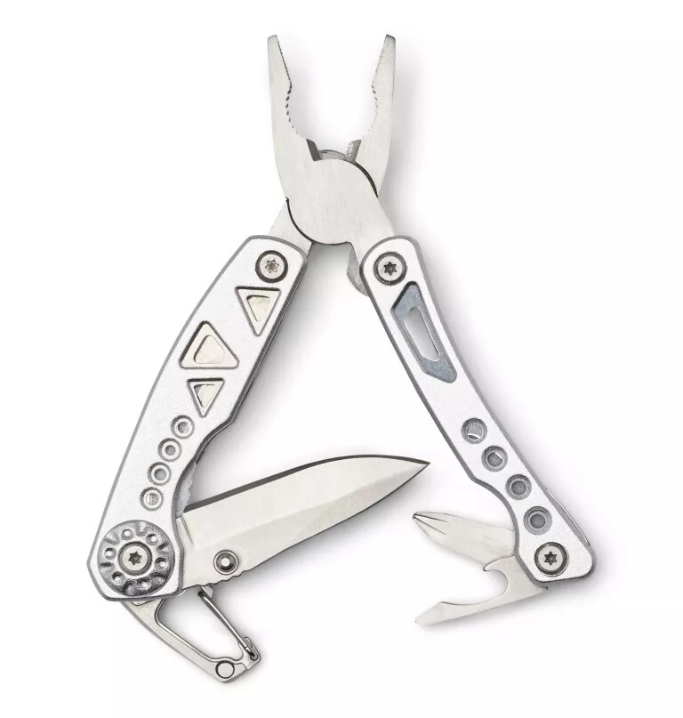 9-function multi-tool with carabiner