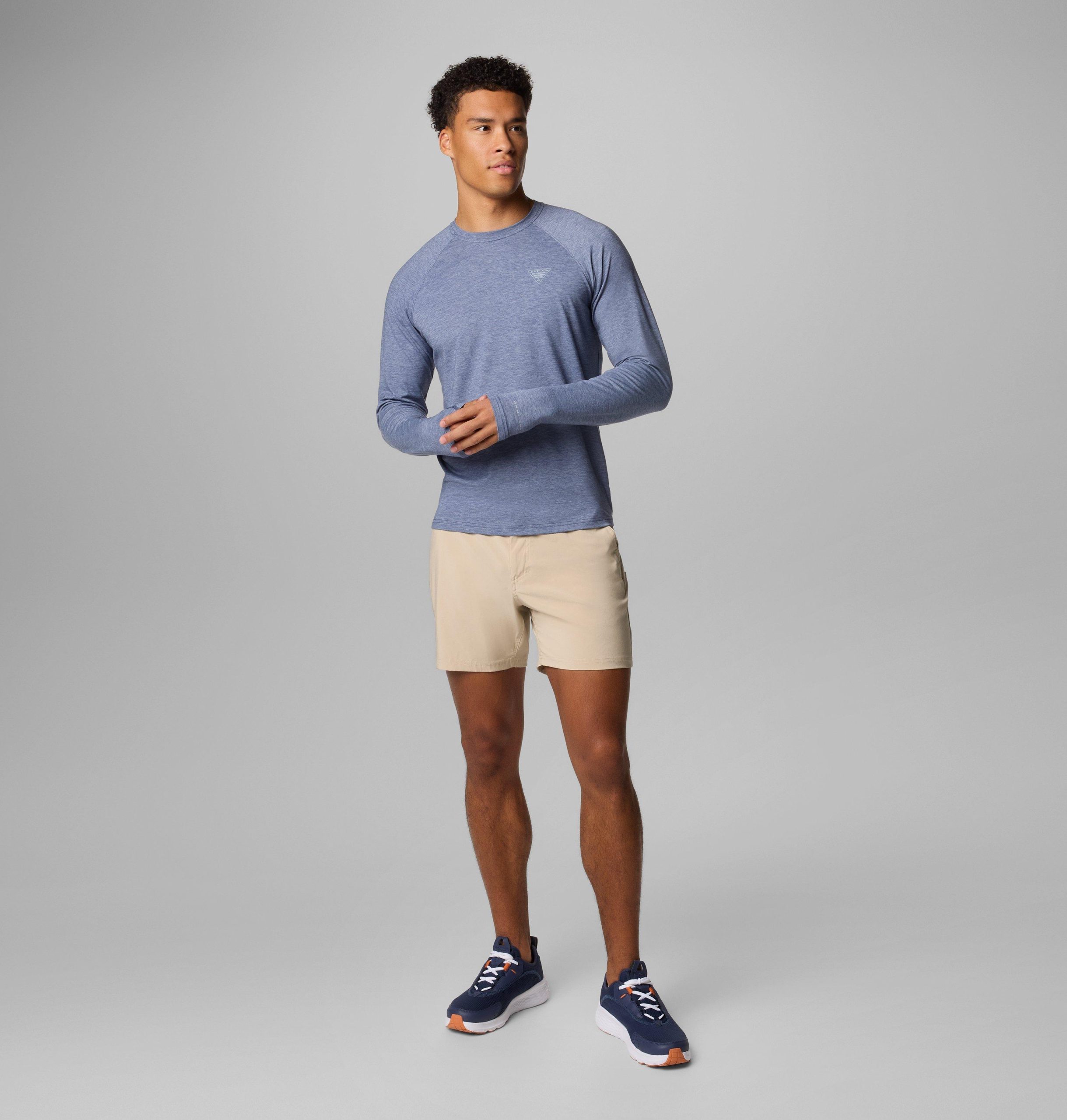 heren pfg uncharted shirt met lange mouwen