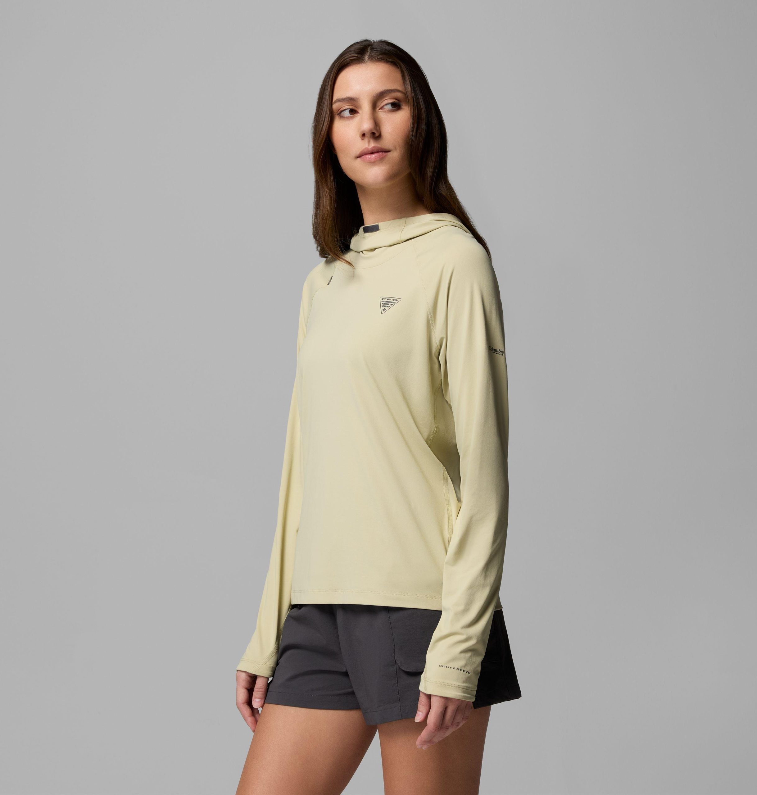 dames pfg wild cast sun hoodie