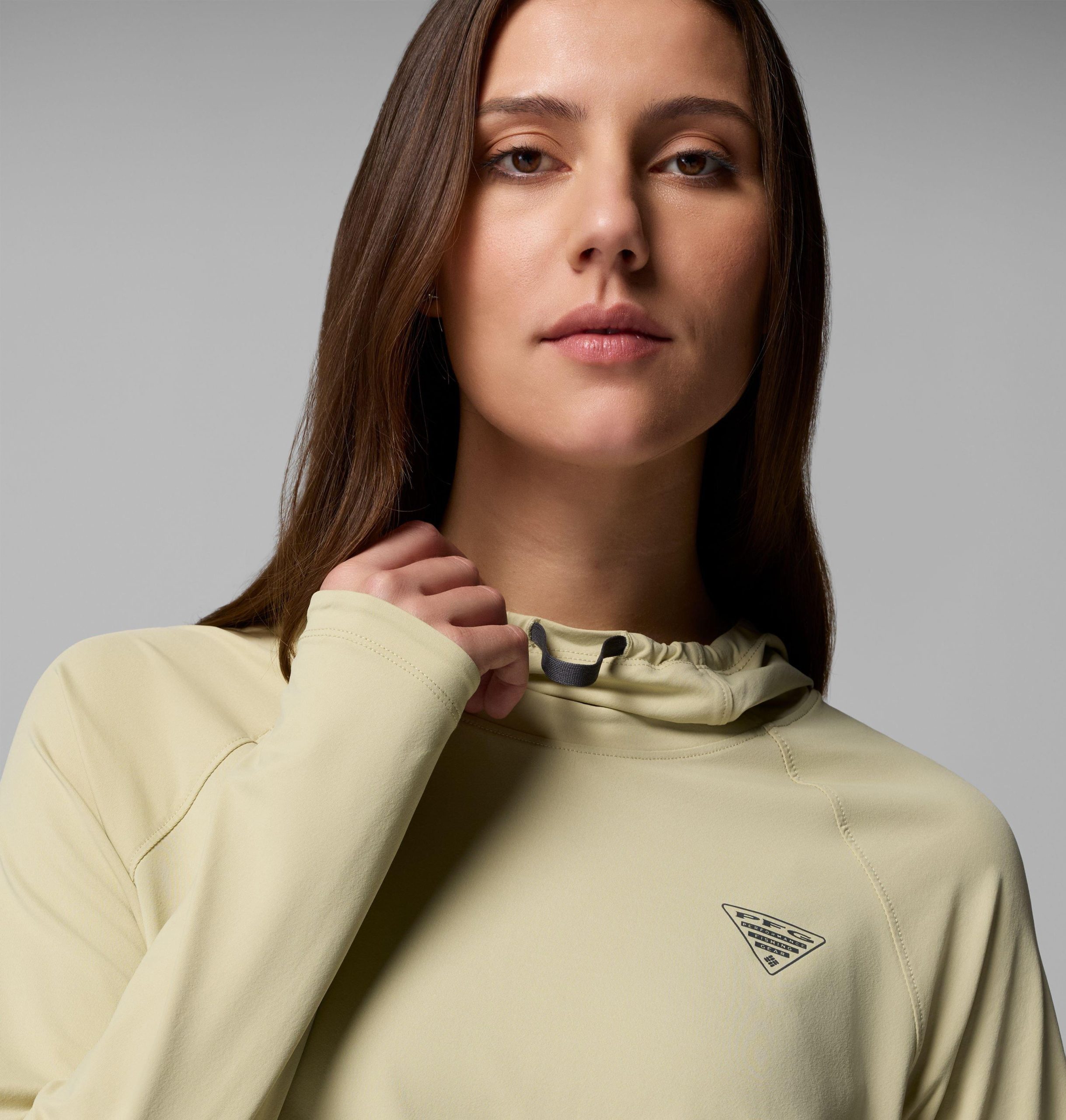 dames pfg wild cast sun hoodie