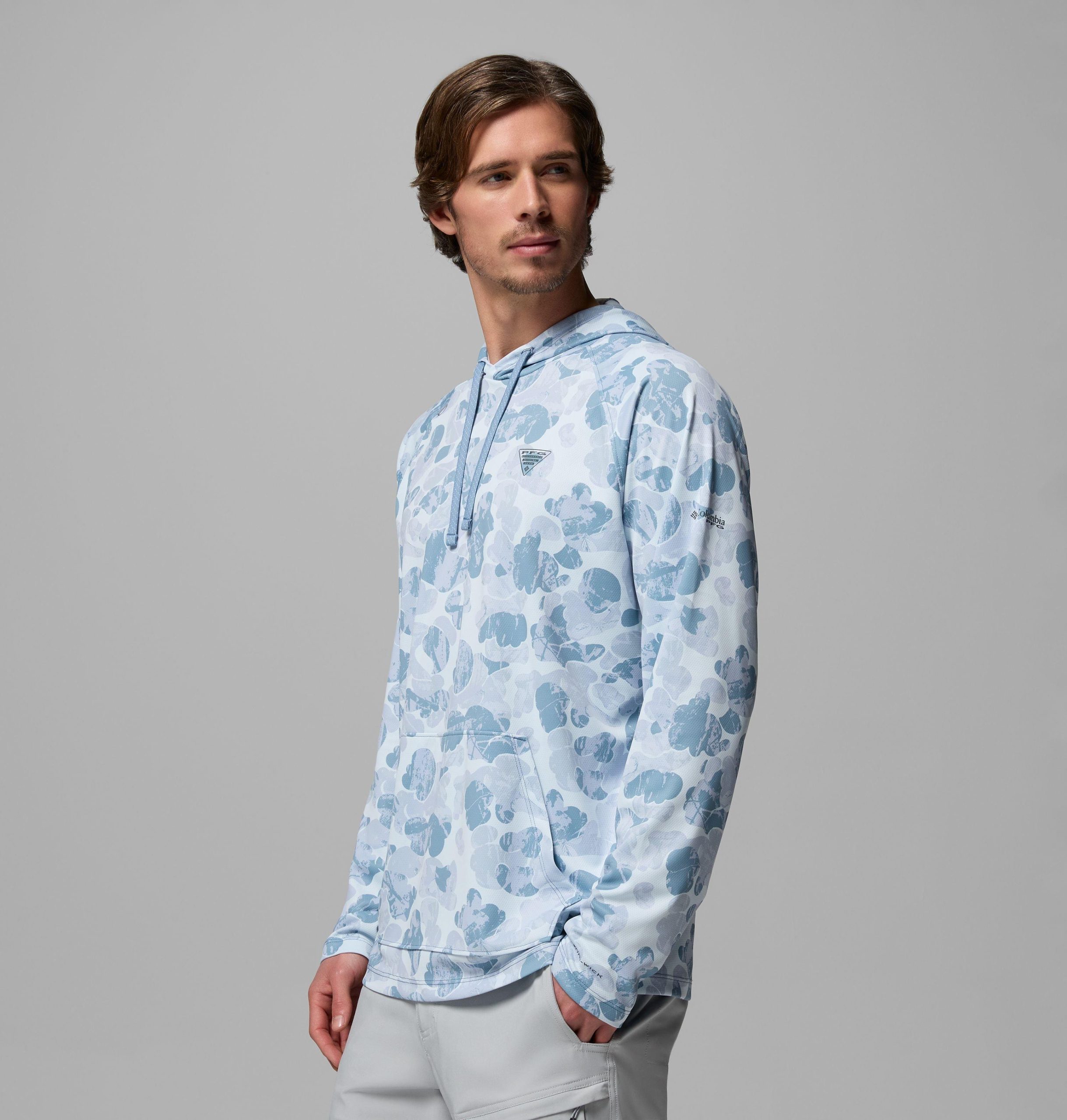 heren pfg wild cast camp hoodie