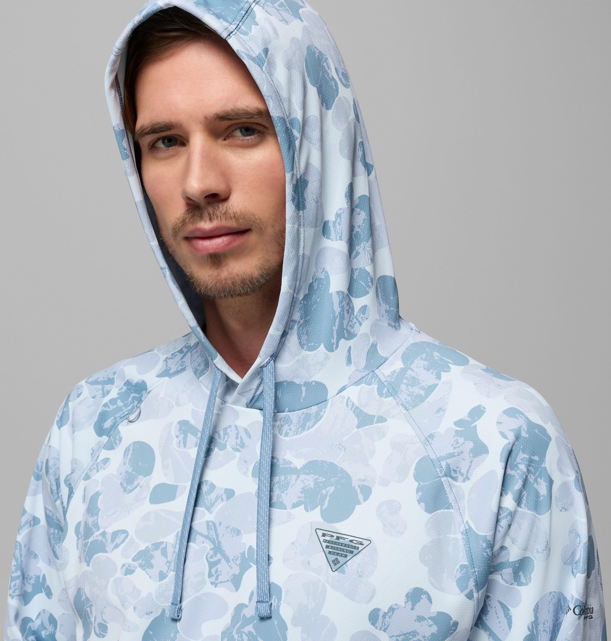 heren pfg wild cast camp hoodie
