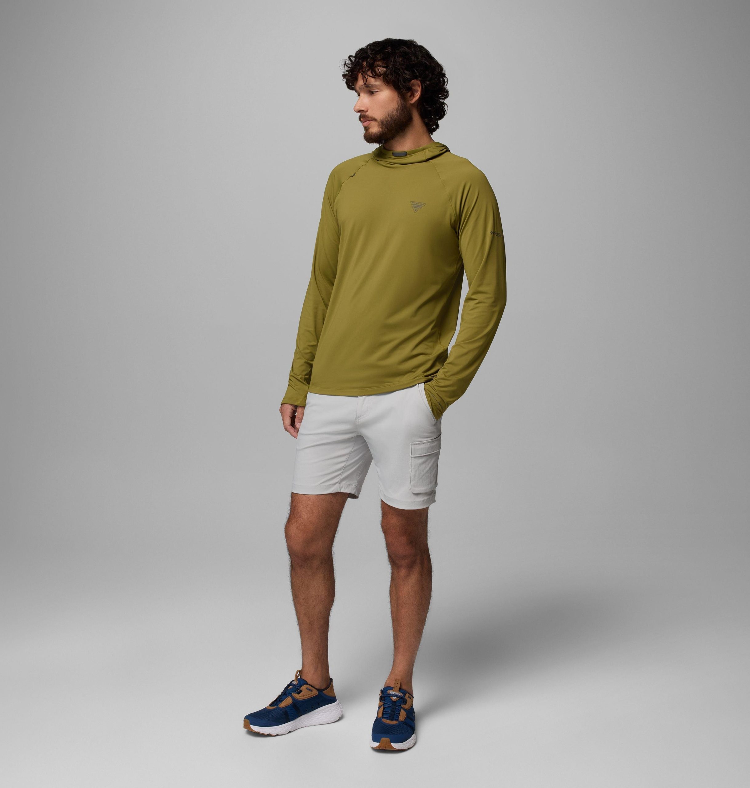 heren wild cast sun hoodie
