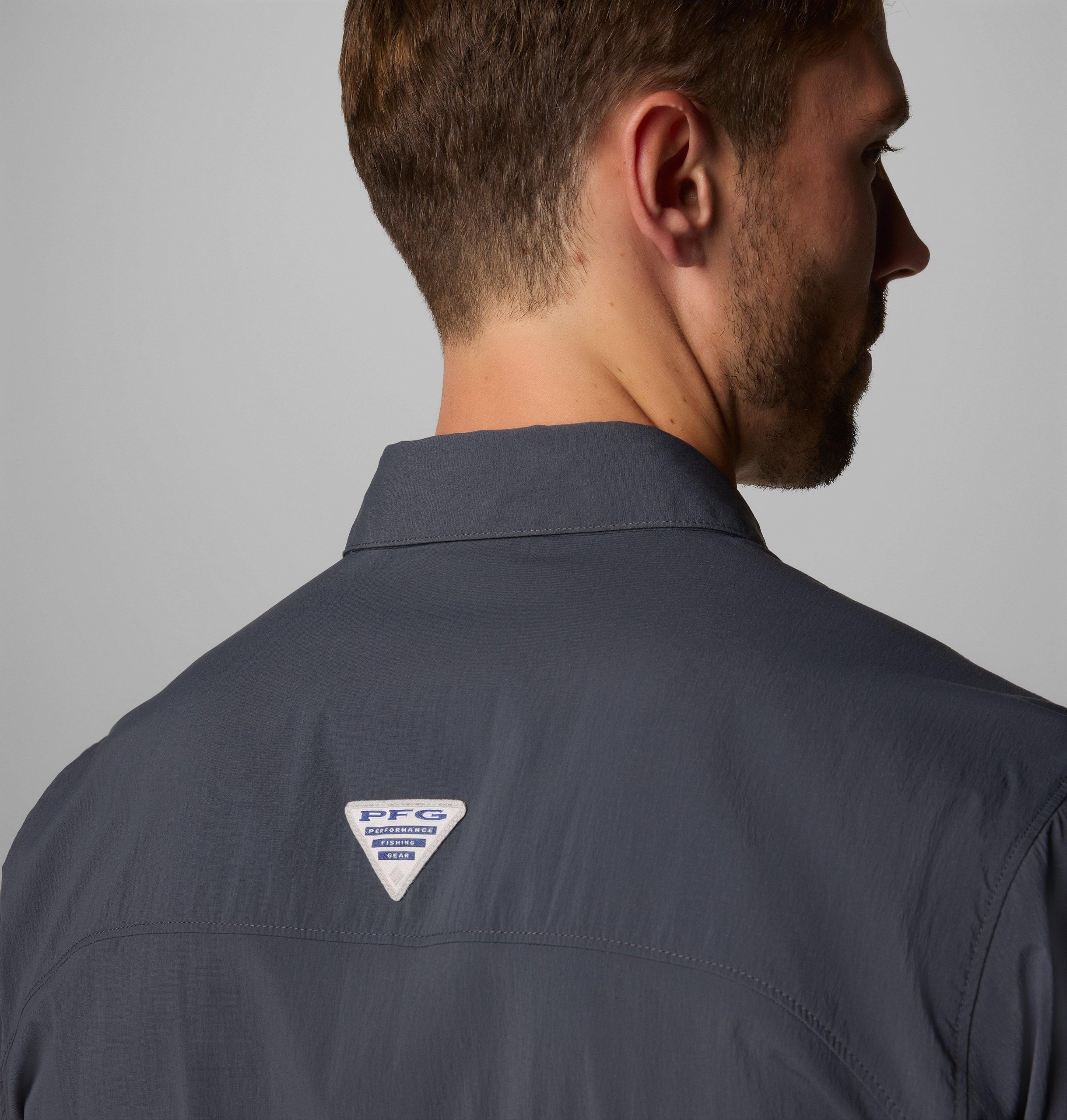 heren pfg wild cast t-shirt met lange mouwen