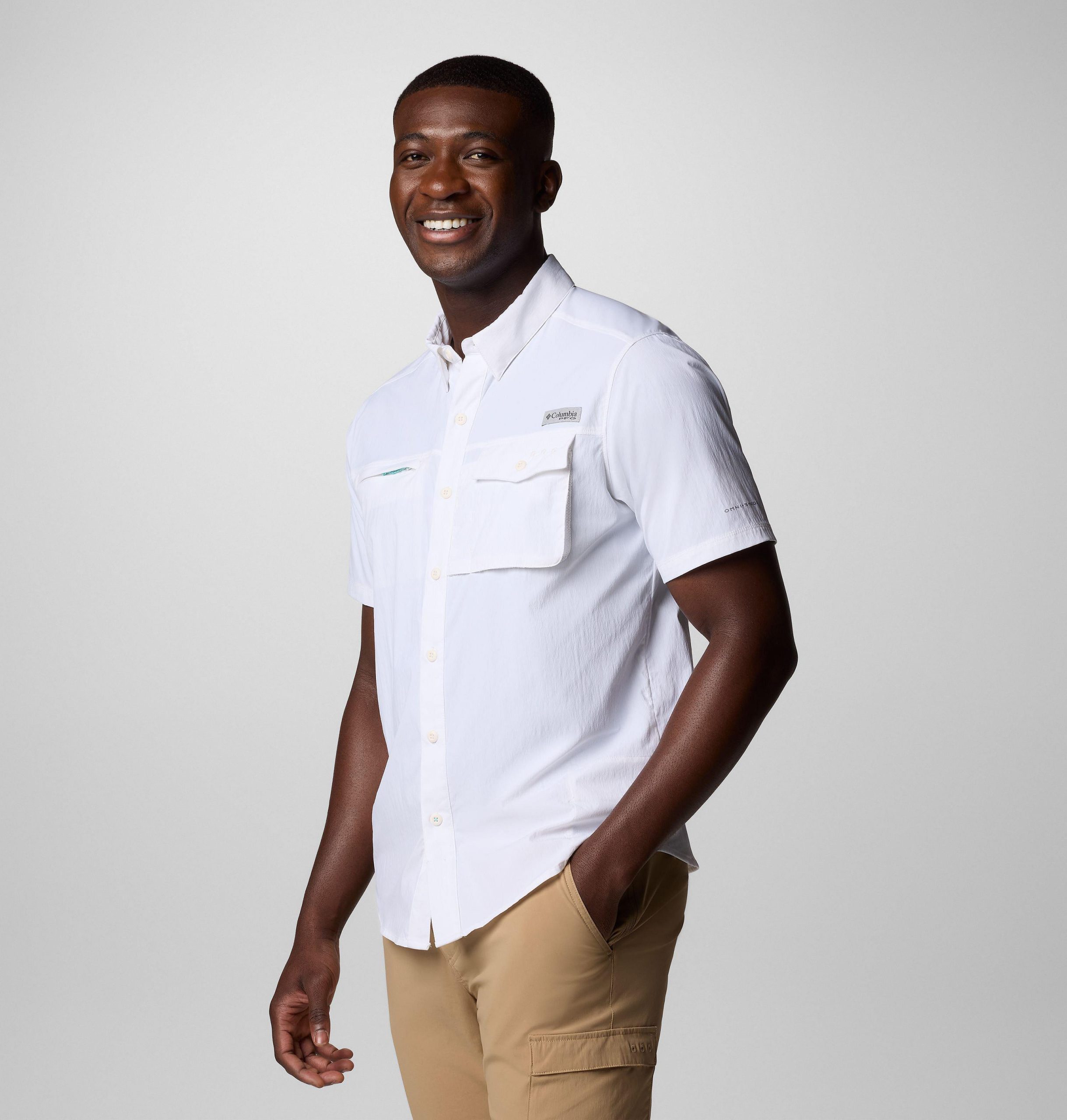 heren pfg wild cast t-shirt met korte mouwen