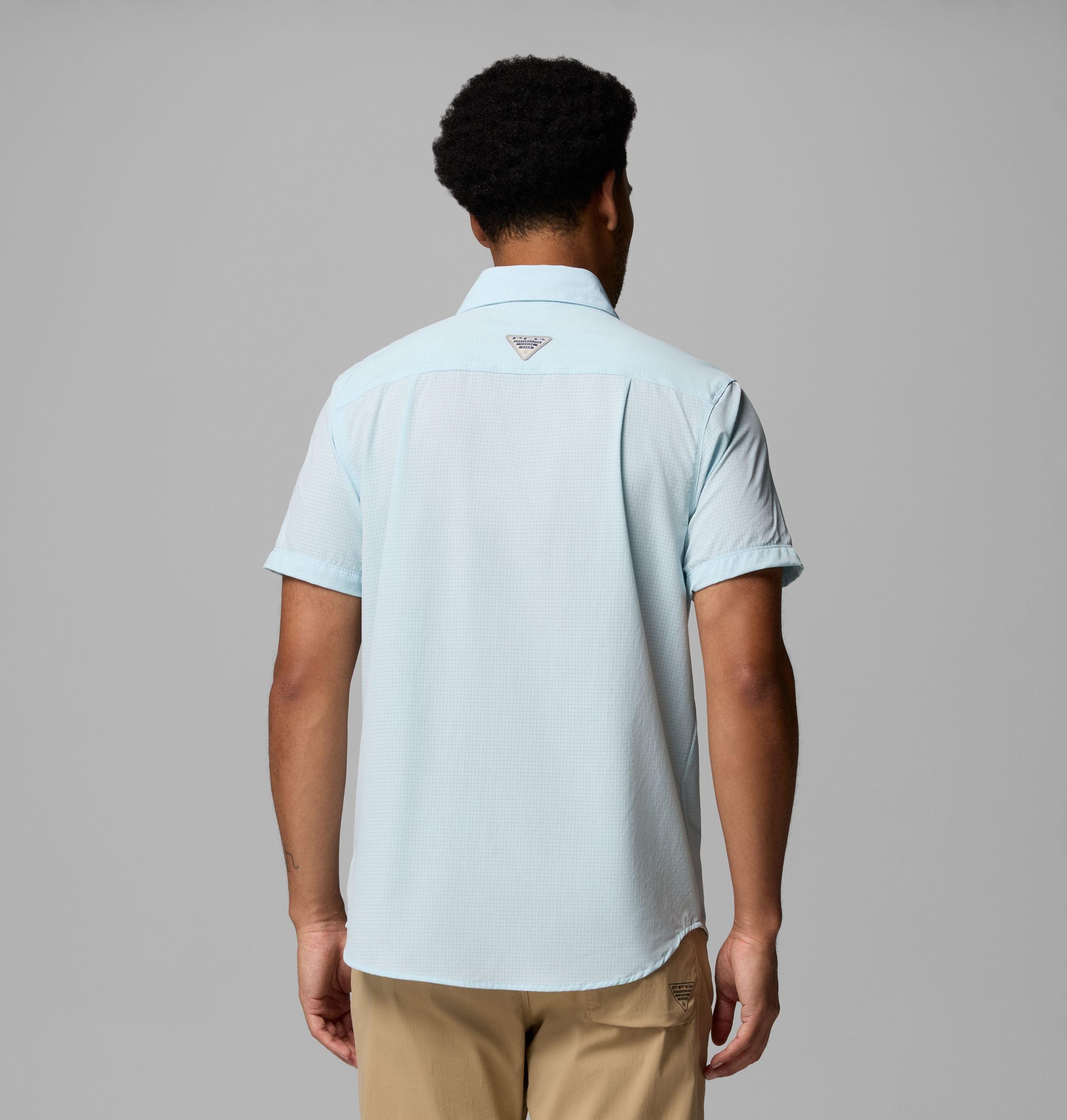 heren pfg wild cast vent t-shirt met korte mouwen