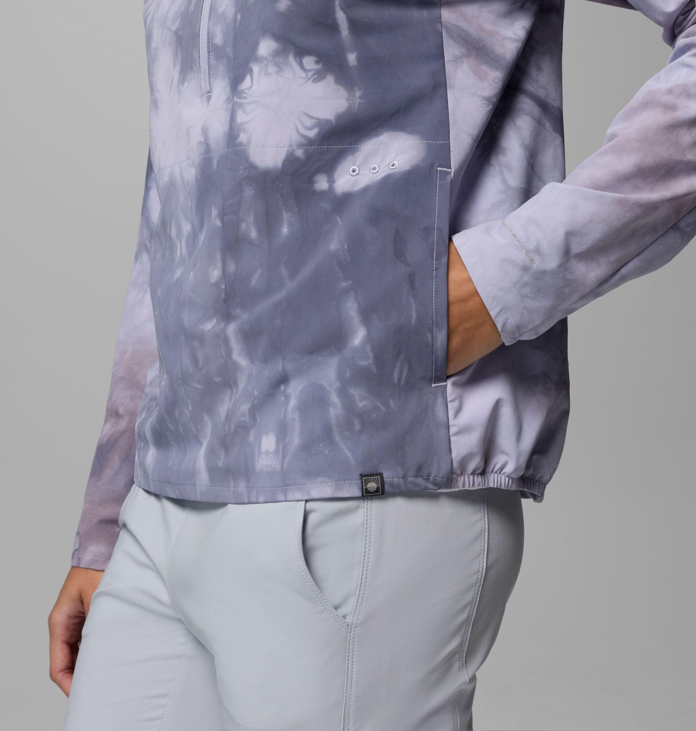 dames pfg uncharted cloud half zip shirt