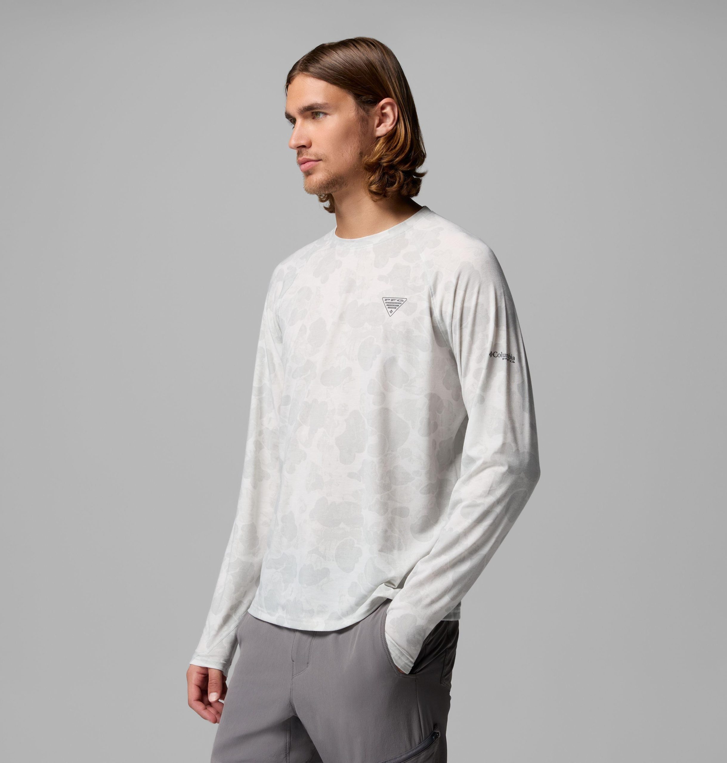 heren pfg uncharted ii bedrukt shirt met lange mouwen