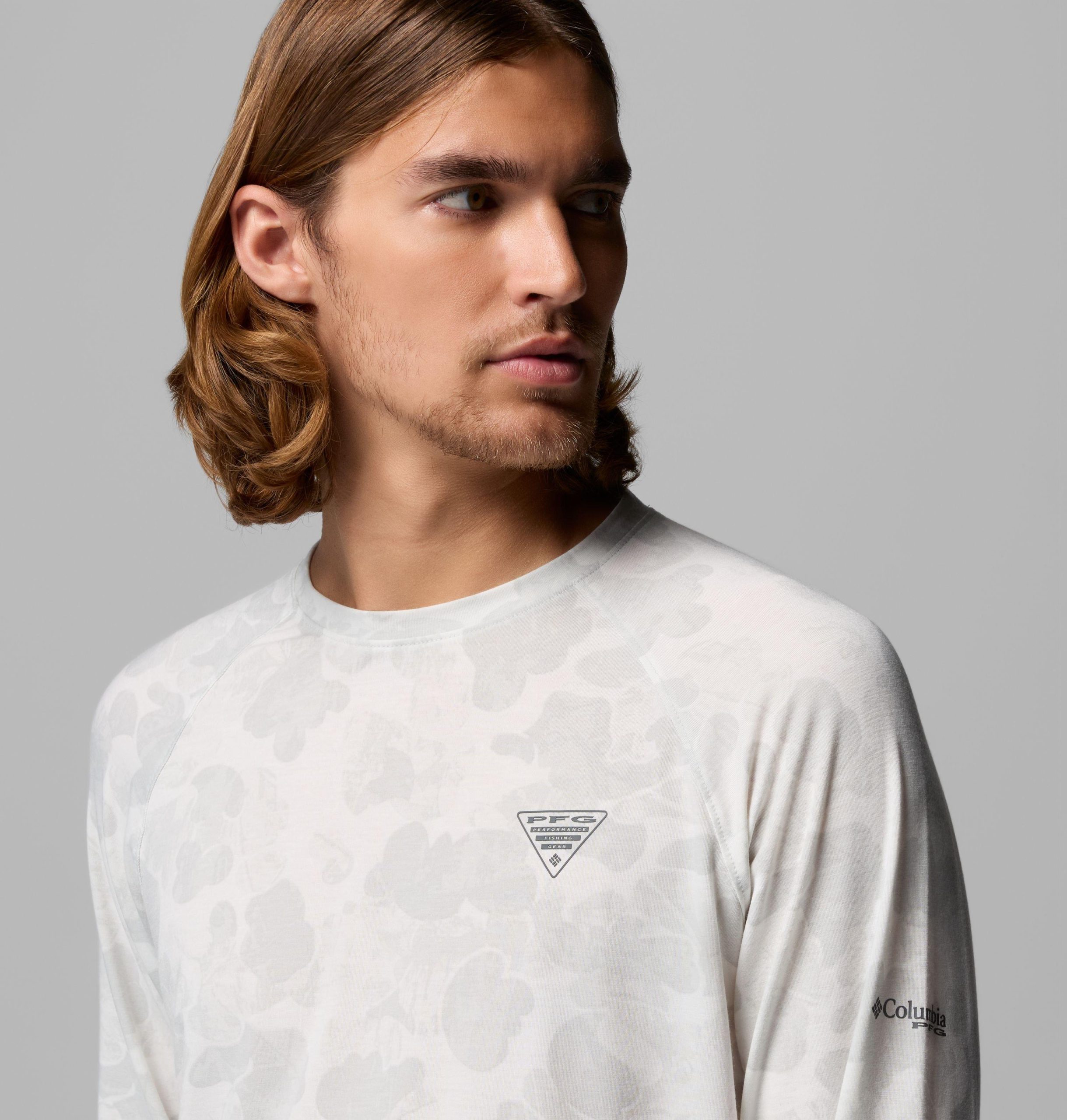 heren pfg uncharted ii bedrukt shirt met lange mouwen
