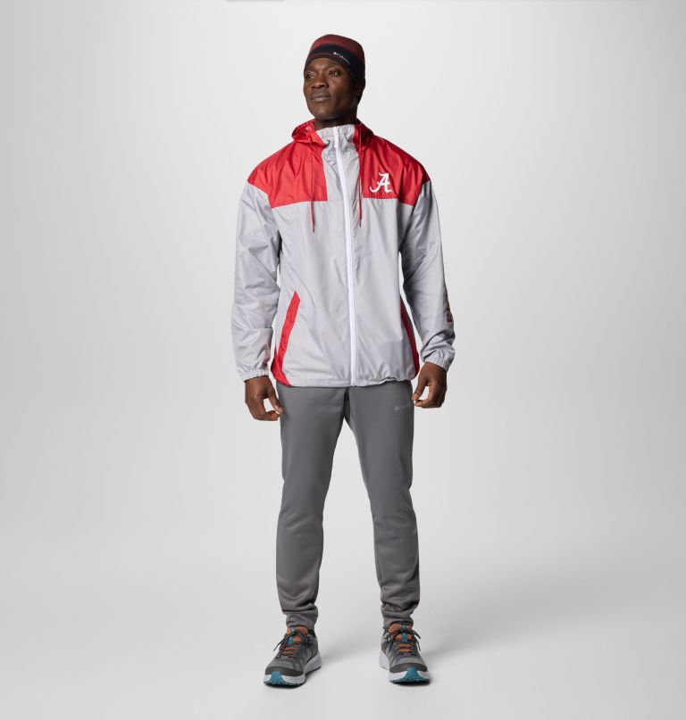 men collegiate flash challenger ii windbreaker - alabama