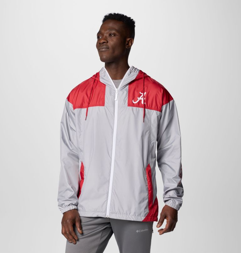 men collegiate flash challenger ii windbreaker - alabama