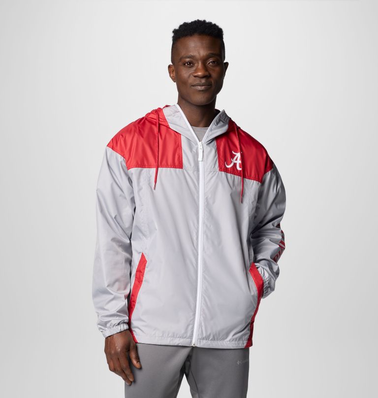 men collegiate flash challenger ii windbreaker - alabama