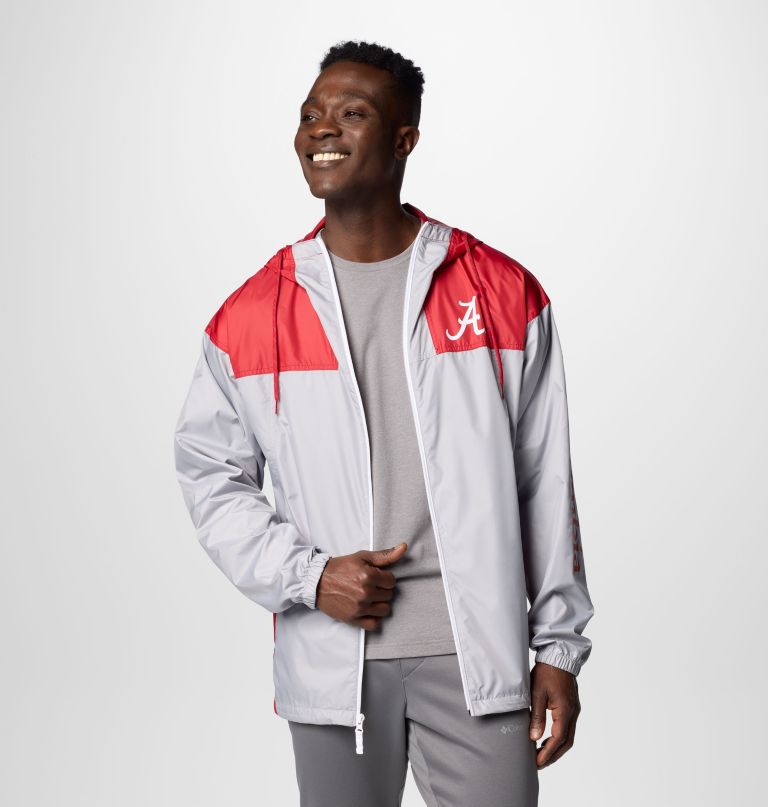 men collegiate flash challenger ii windbreaker - alabama