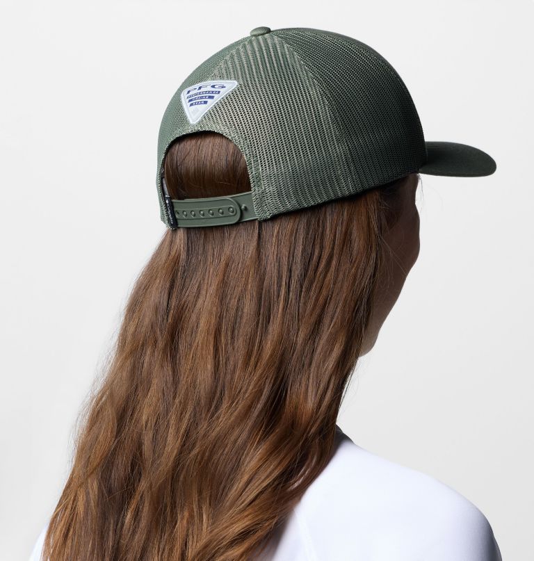 pfg cast n hook snap back ball cap