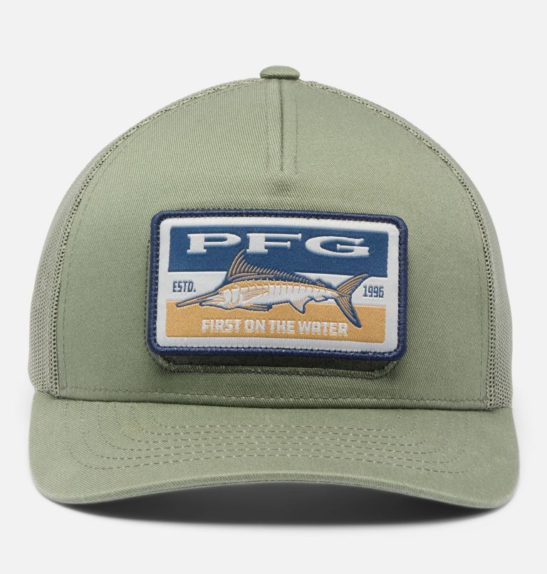pfg cast n hook snap back ball cap