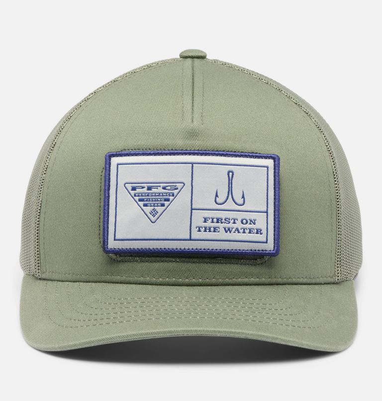 pfg cast n hook snap back ball cap