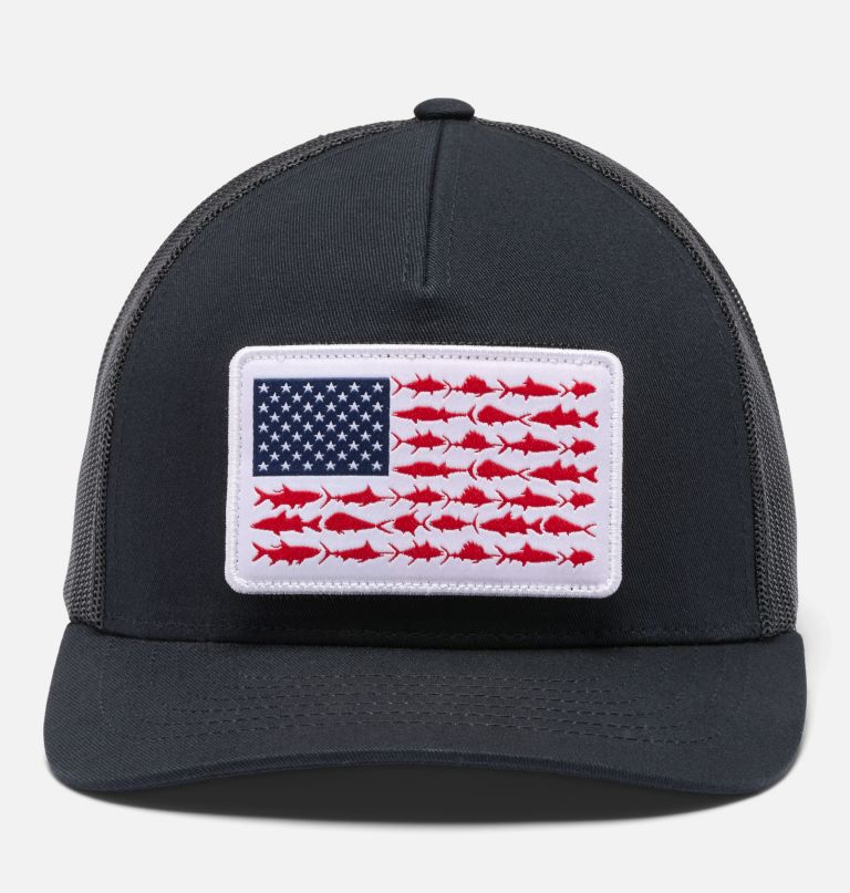 pfg cast n hook snap back ball cap