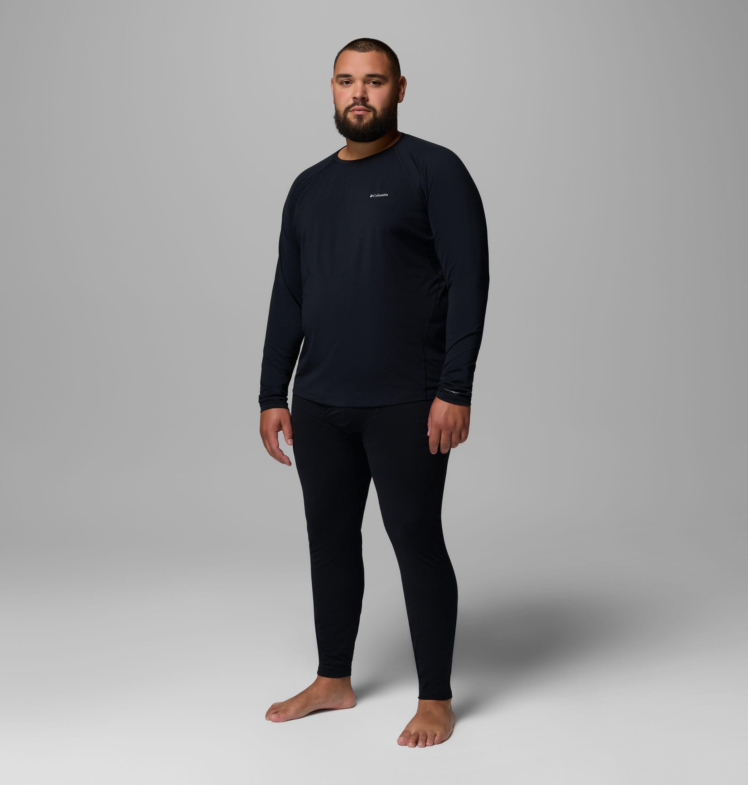 omni-heat midweight baselayer tights voor heren - maat l