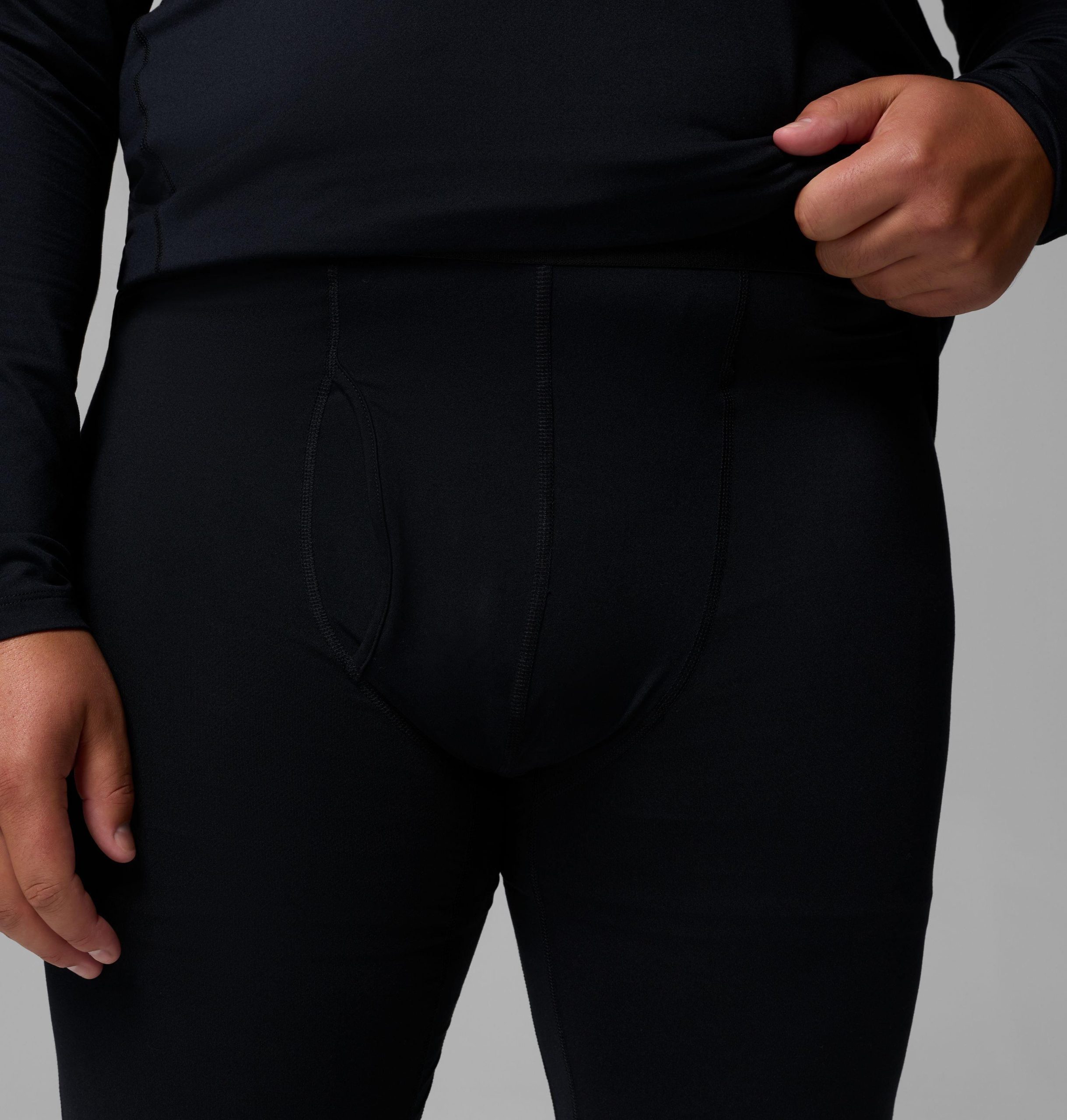 omni-heat midweight baselayer tights voor heren - maat l