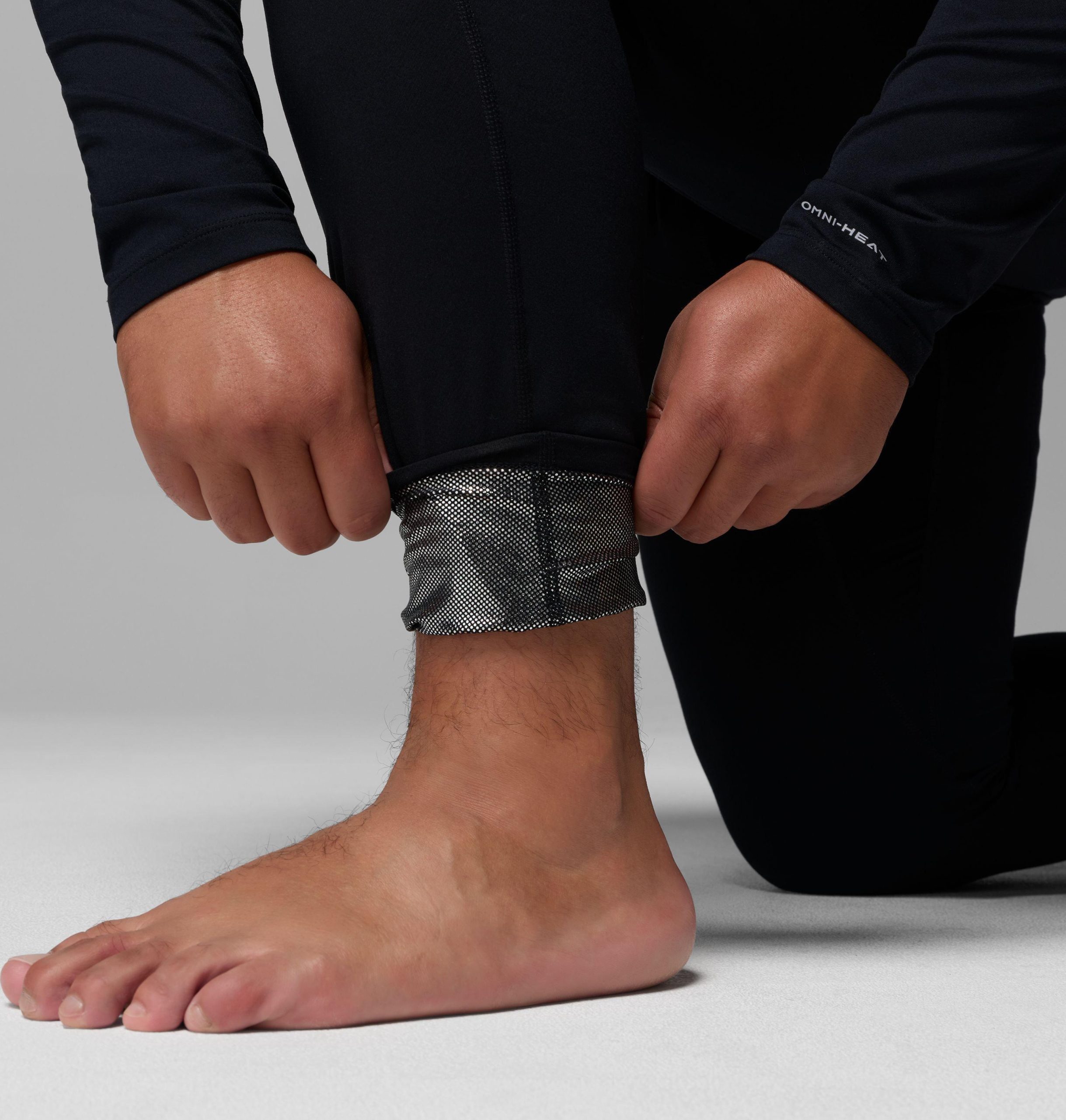 omni-heat midweight baselayer tights voor heren - maat l