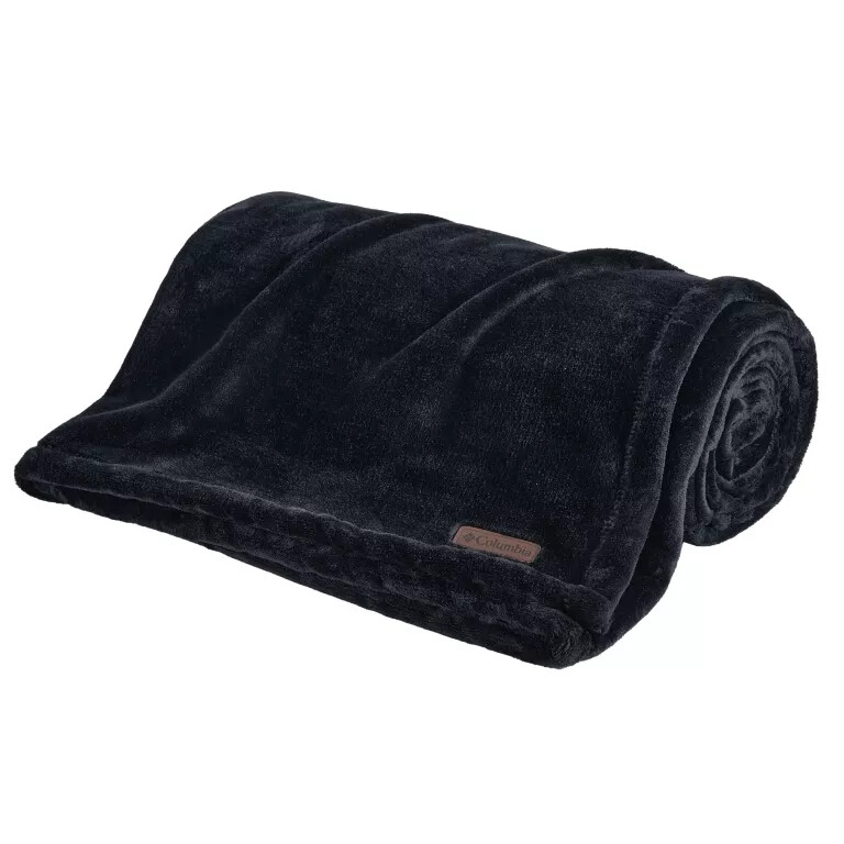 columbia plush throw
