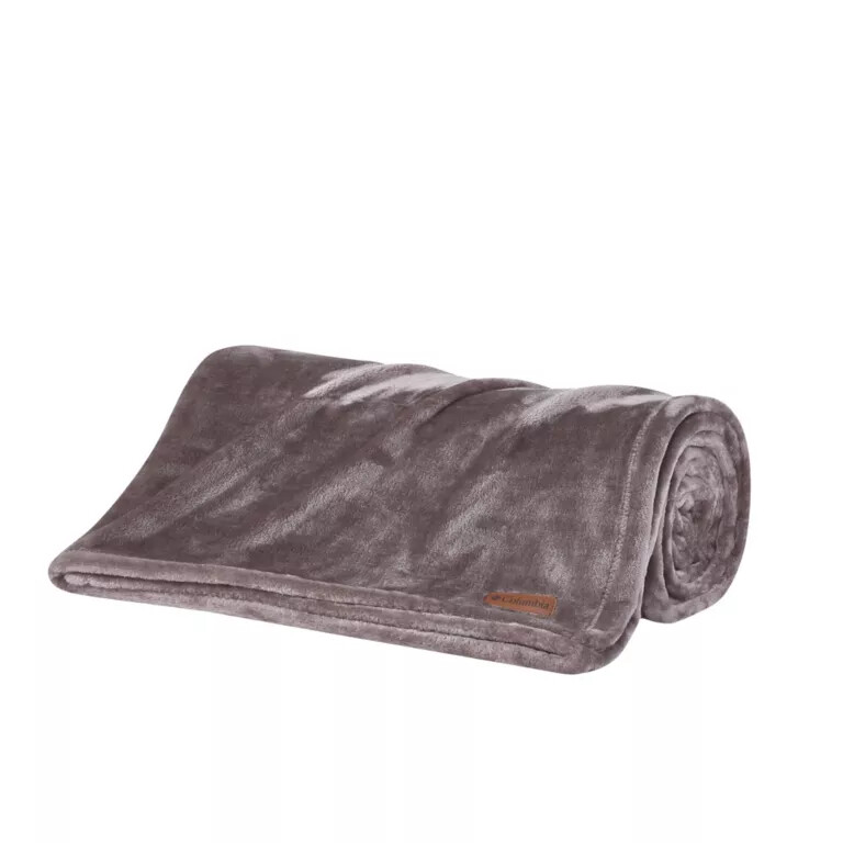 columbia plush throw
