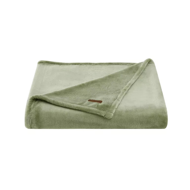 columbia plush throw