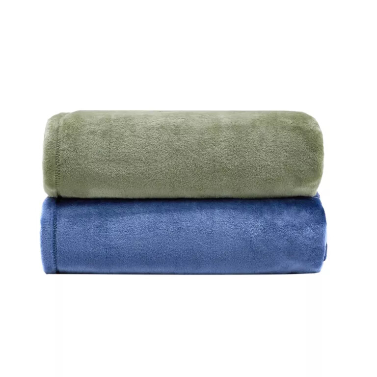 columbia plush throw