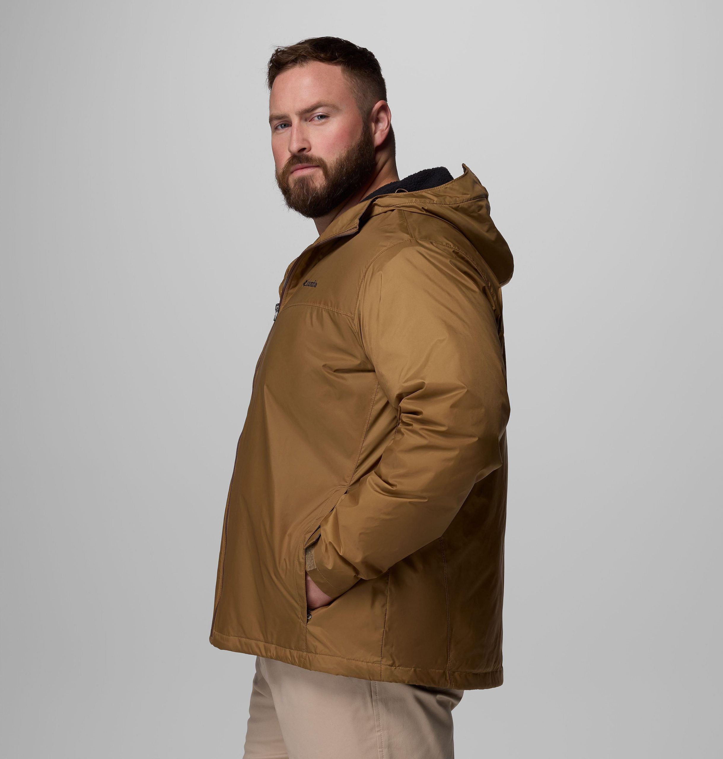 glennaker ii sherpa gevoerde herenjas - groot