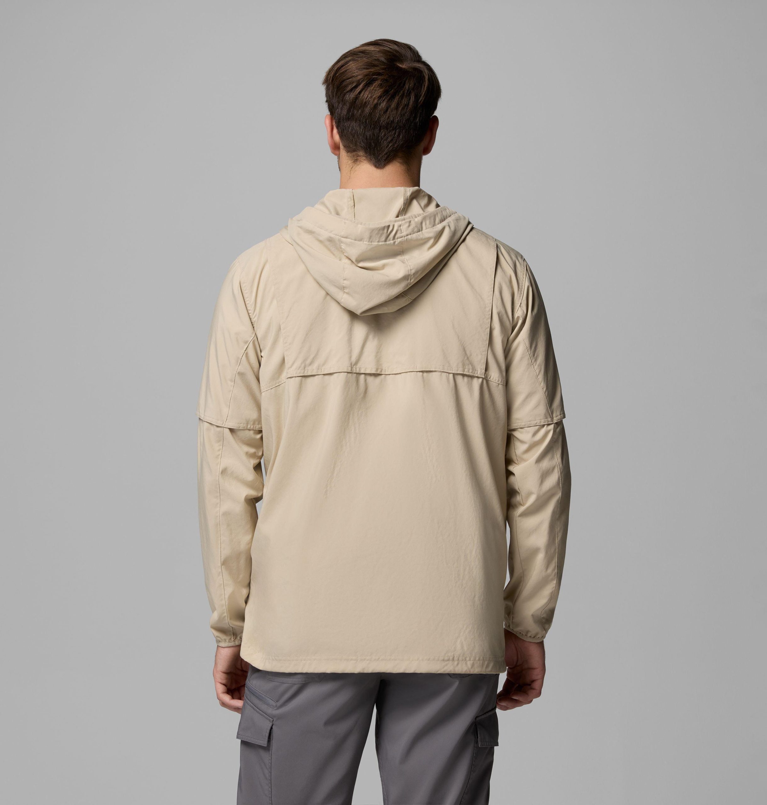skien valley herenshirt met capuchon en lange mouwen - lang