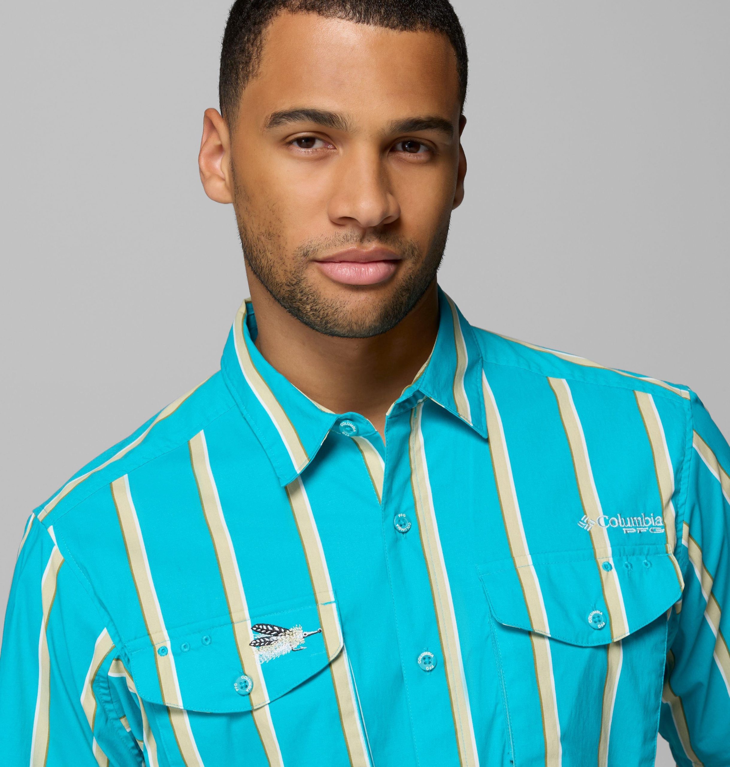 heren pfg bonefish flats bedrukt t-shirt met korte mouwen