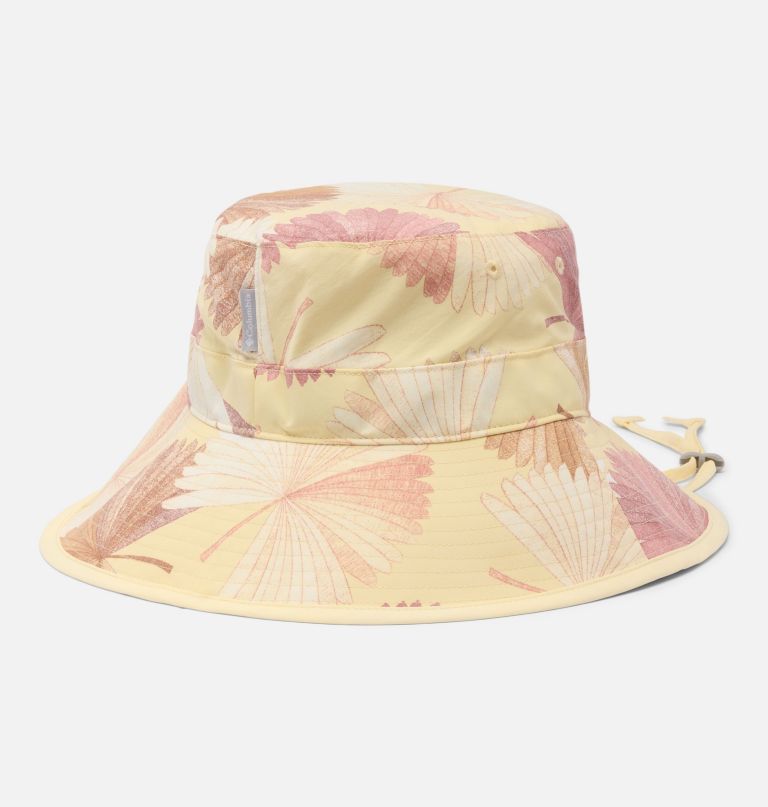 women diamond crest printed sun hat