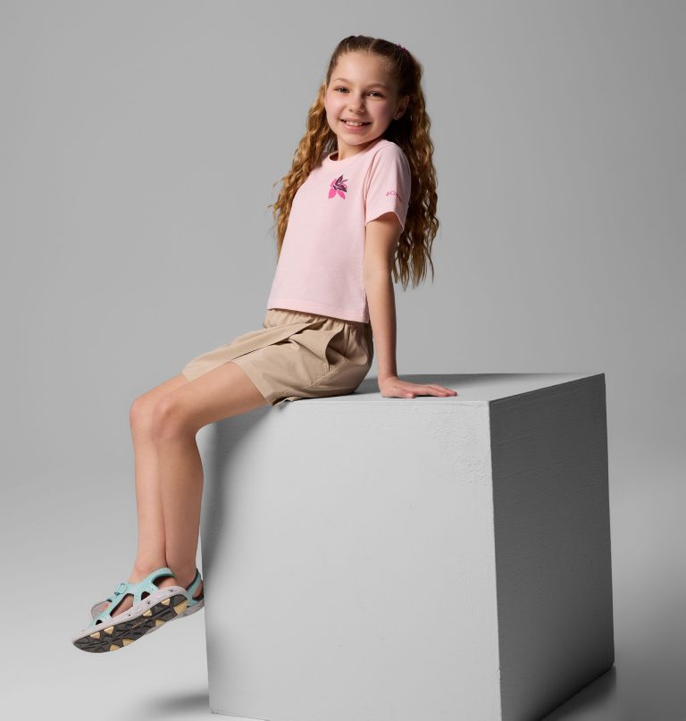 girls silver ridge utility skort