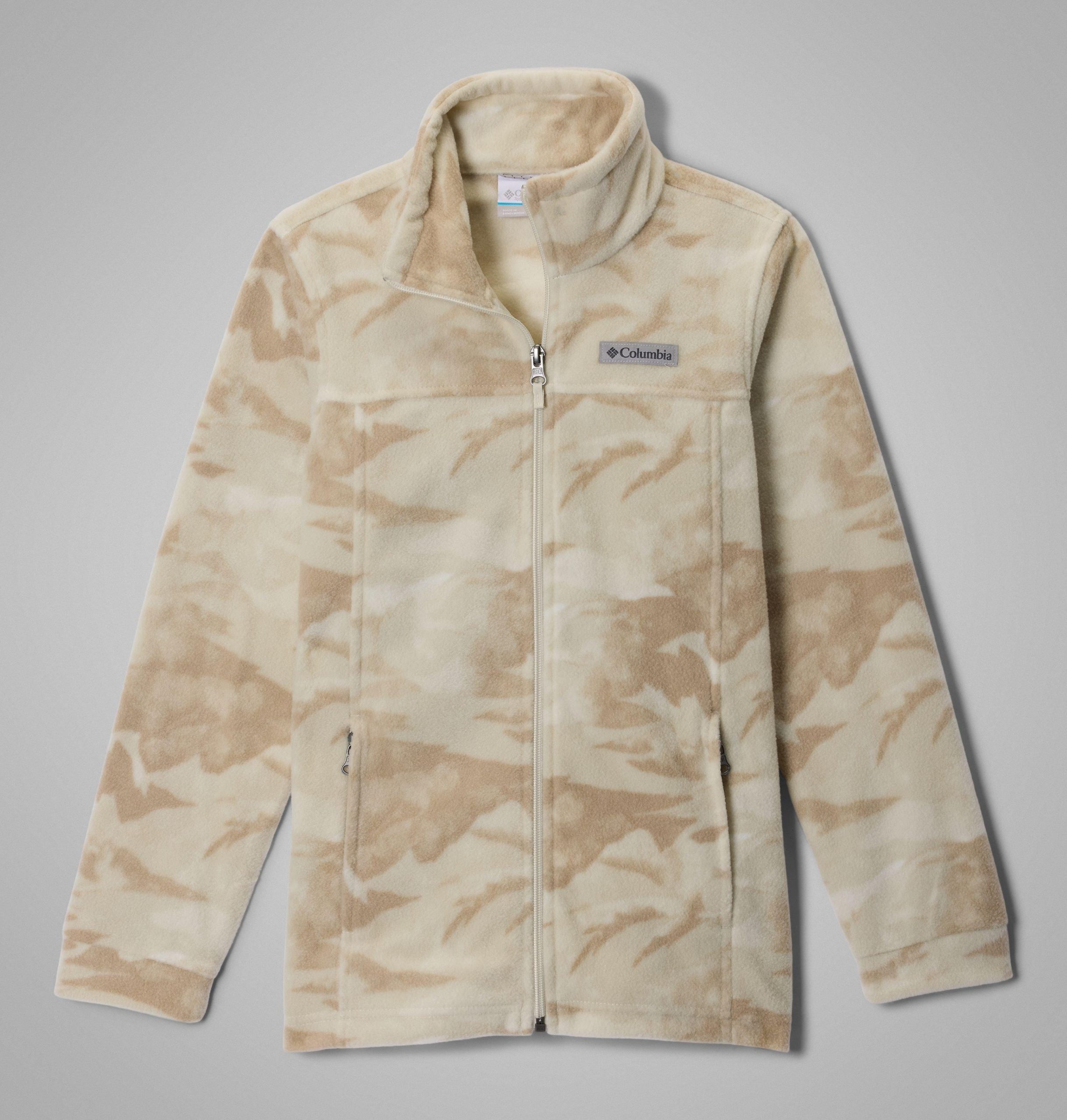 fleece met granite mountain-print voor kinderen