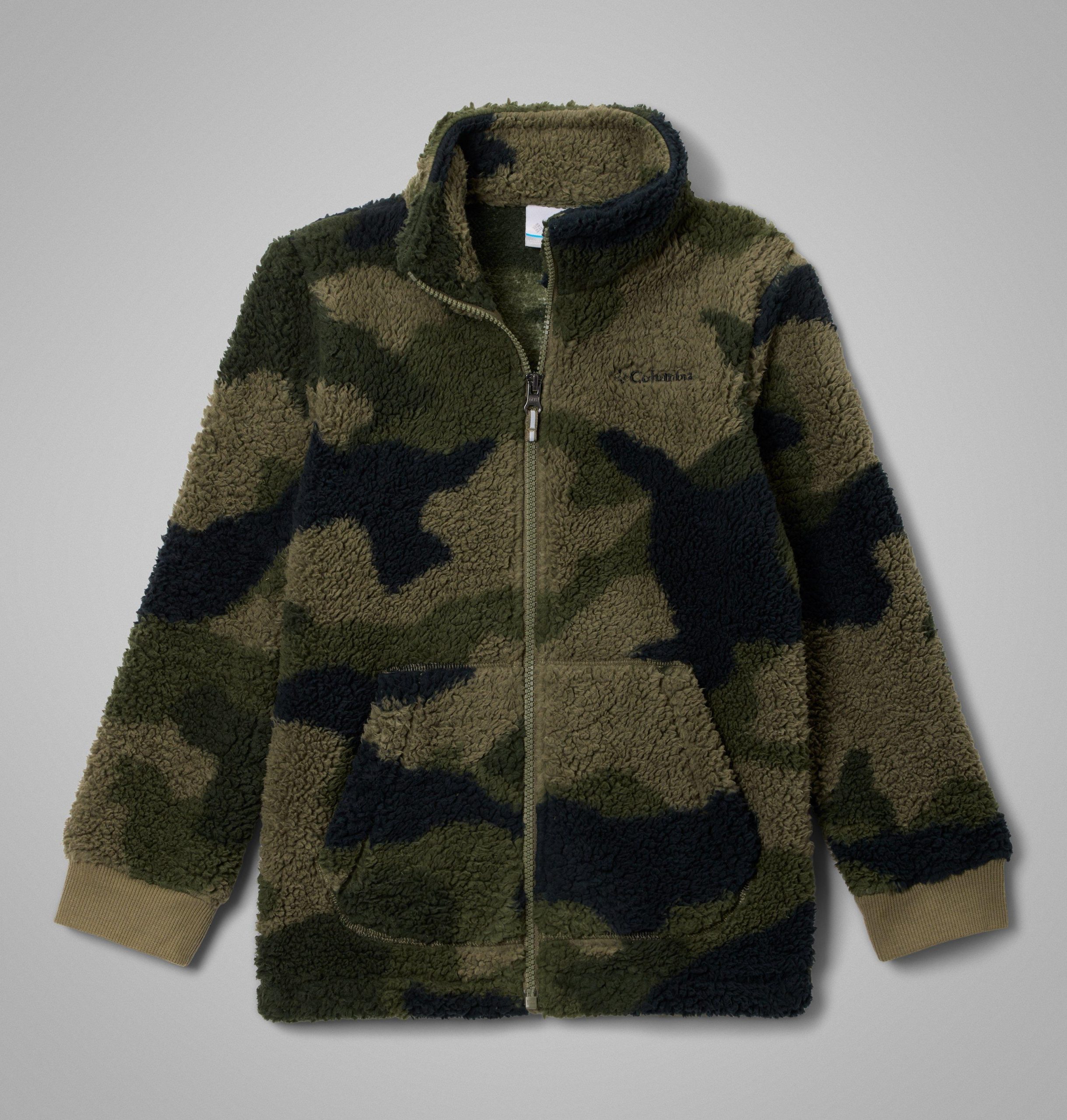 rugged ridge ii sherpa-jas met volledige ritssluiting voor jongens