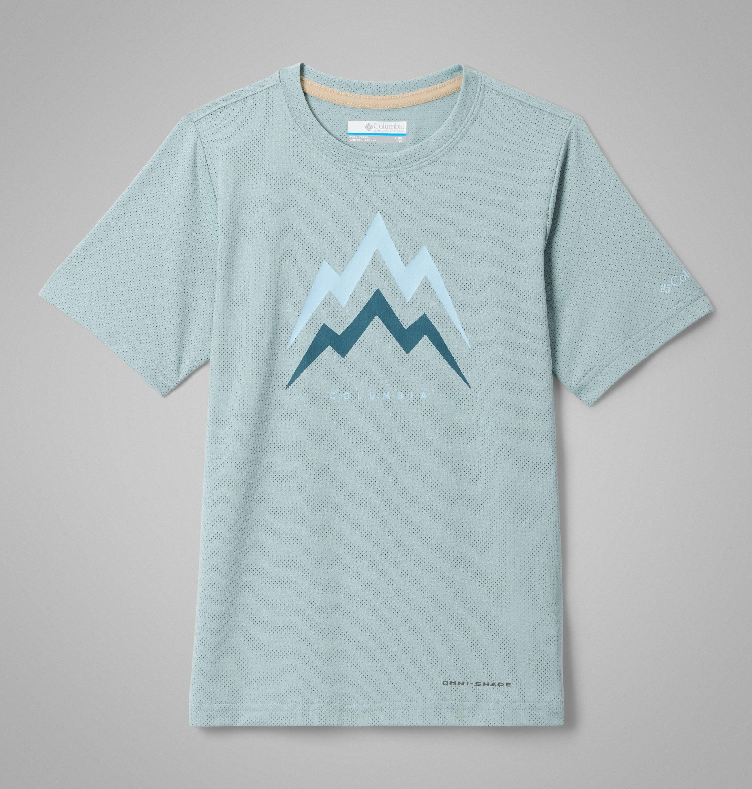 jongens tech trail utility t-shirt met korte mouwen en grafische print