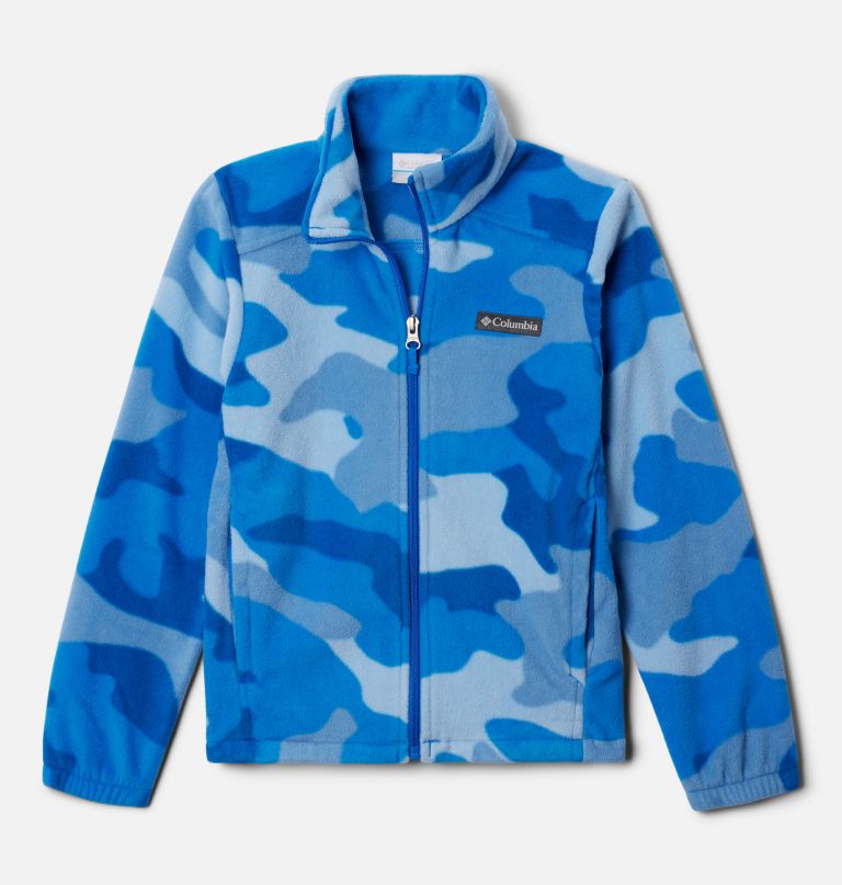 boys castle dale printed full zip fleece