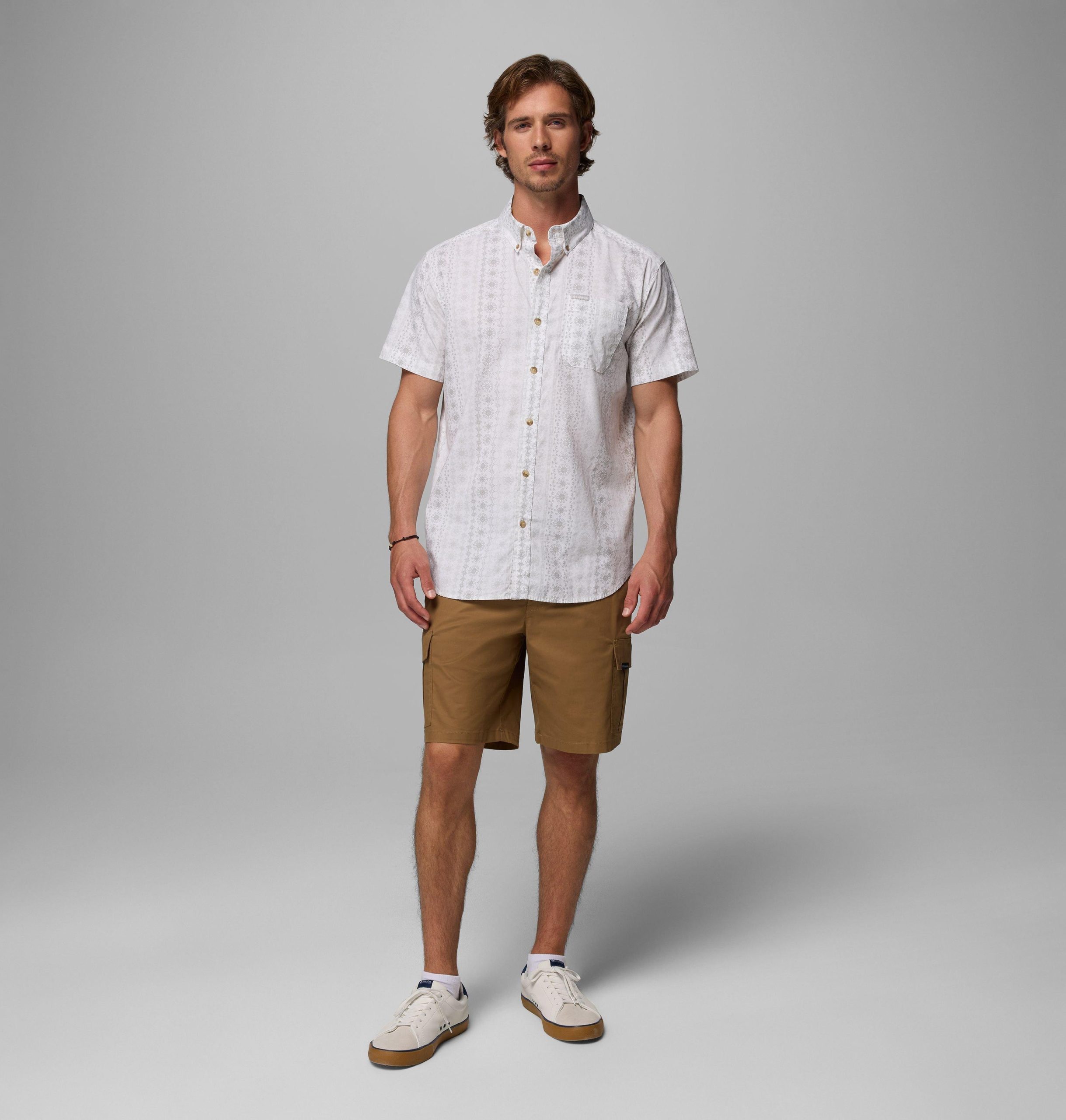 heren t-shirt met korte mouwen en print van rapid rivers
