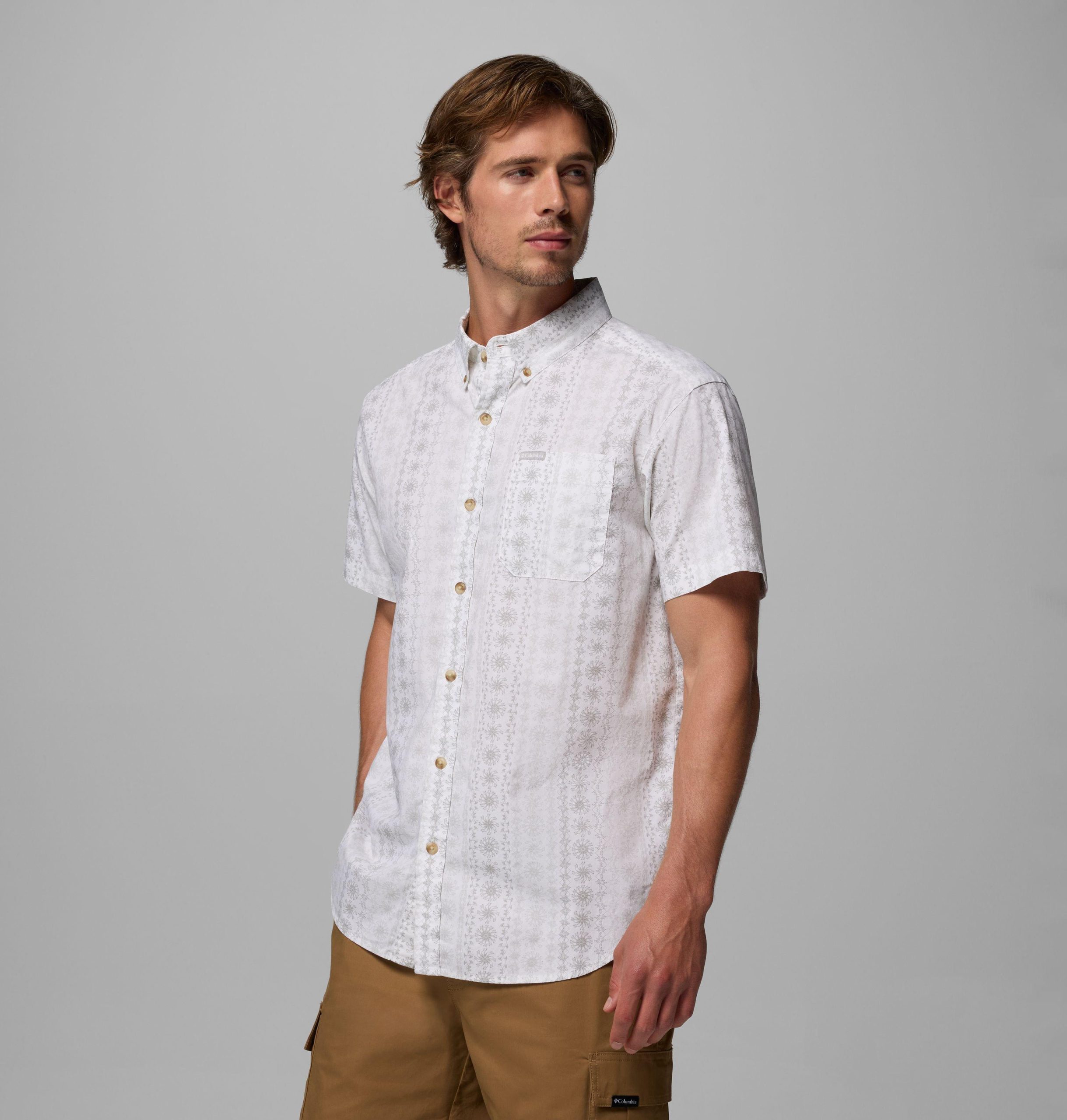 heren t-shirt met korte mouwen en print van rapid rivers