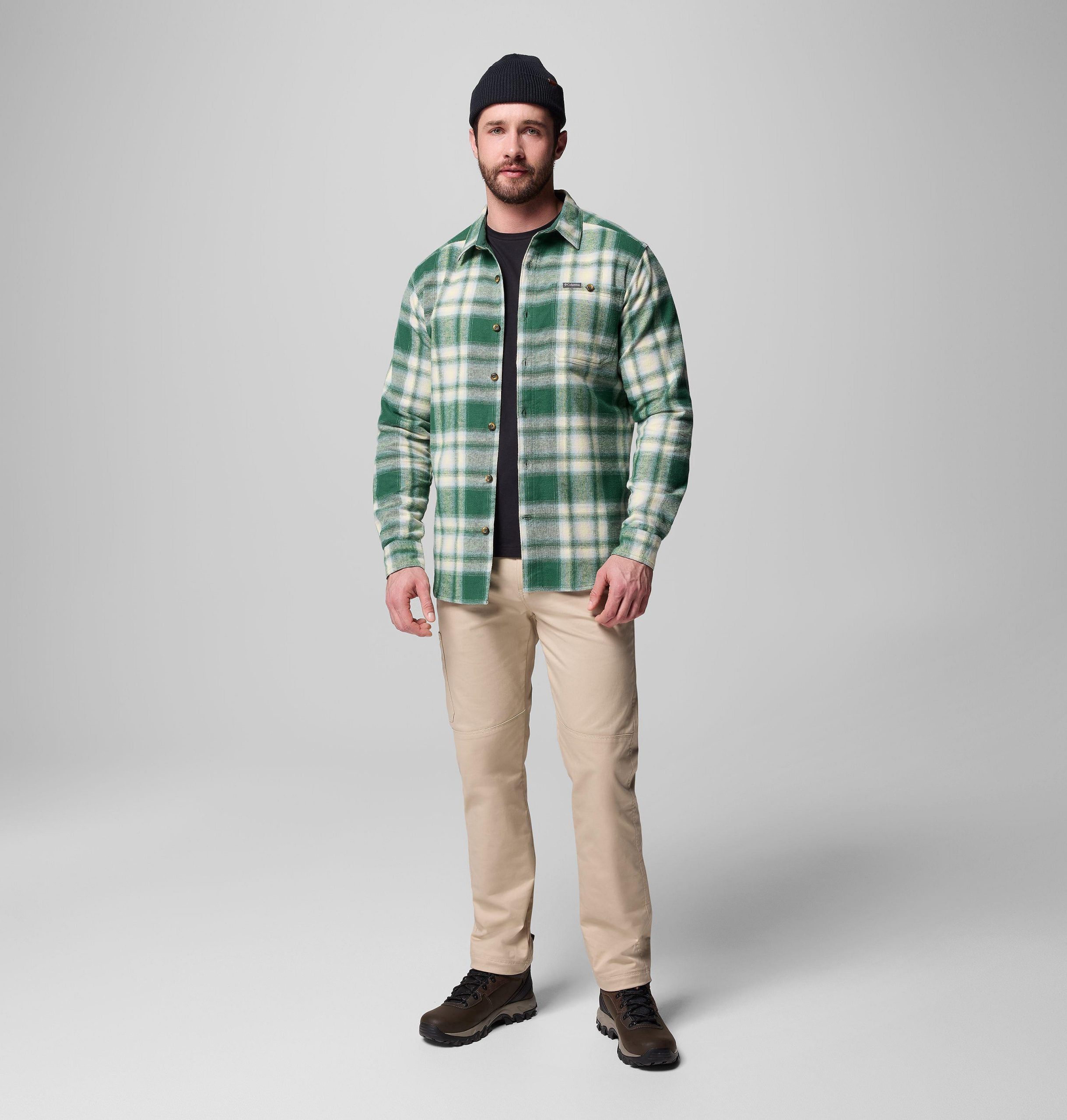 heren pitchstone zwaar flanel ii