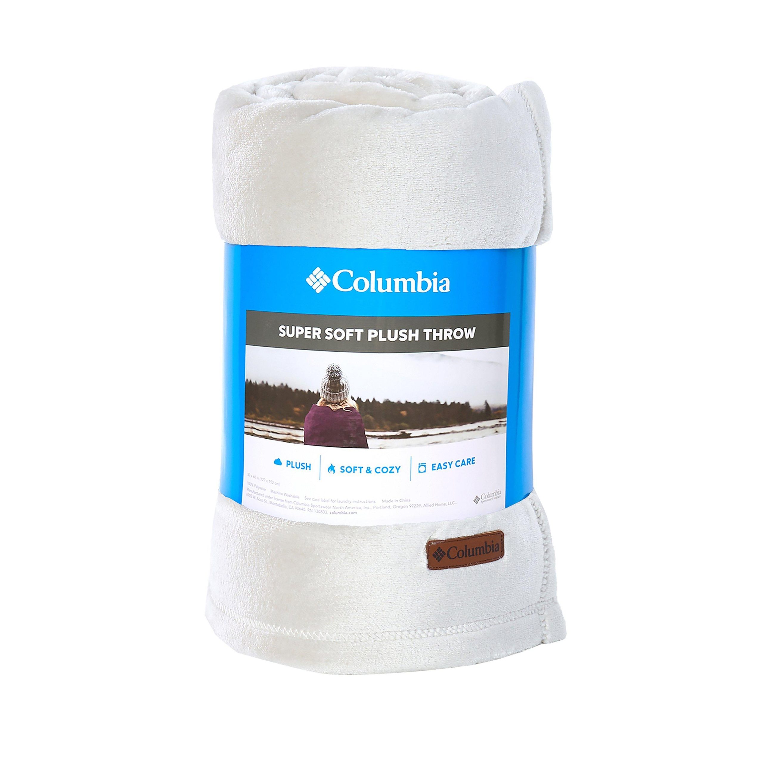 columbia pluche plaid