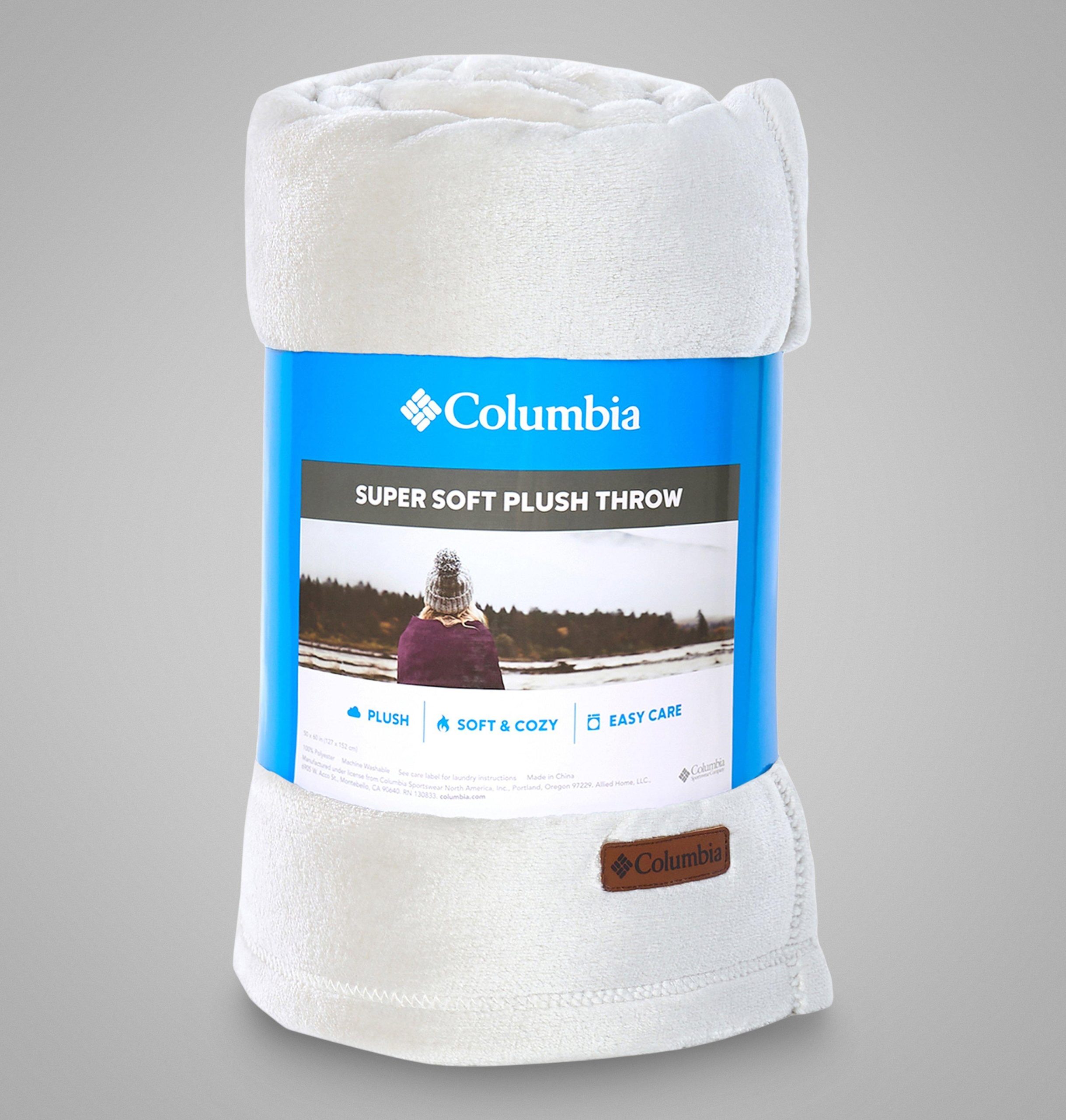columbia pluche plaid