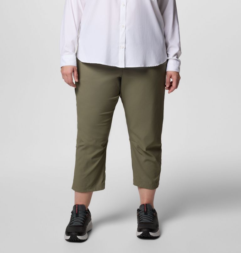 women leslie falls capris ii - plus size