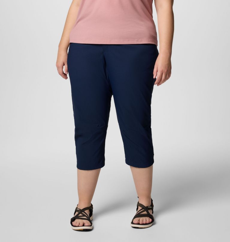 women leslie falls capris ii - plus size