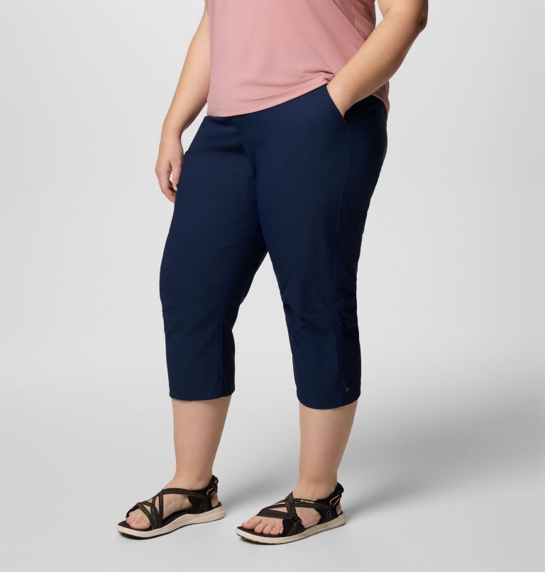 women leslie falls capris ii - plus size